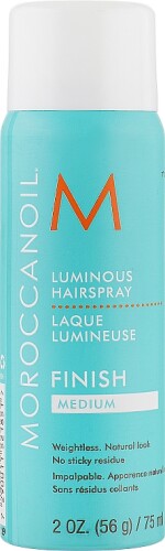 Лак для волос с эффектом сияния средней фиксации Moroccanoil Luminous Hairspray Medium Finish