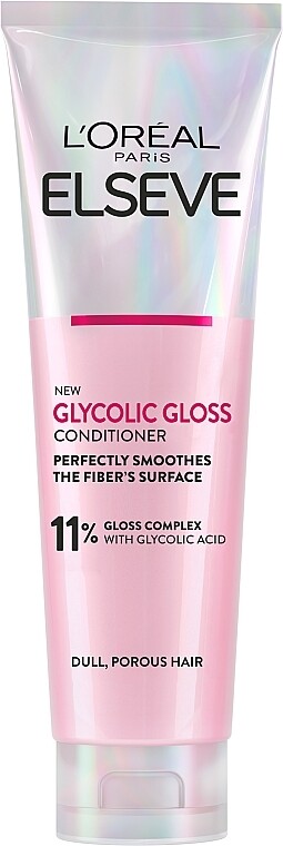 Кондиционер для придания блеска и мягкости волосам L'Oreal Elseve Glycolic Gloss Conditioner