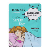 Маска для восстановления и сияния Consly Bad Girl Good Skin after Stress Day Mask Sheet