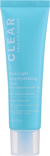 Увлажняющая эмульсия, флюид Paula's Choice Clear Ultra-Light Daily Hydrating Fluid SPF 30+