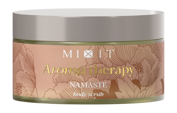  Детокс-скраб для тела с древесно-пряным ароматом Mixit Aroma Therapy Namaste Body Scrub