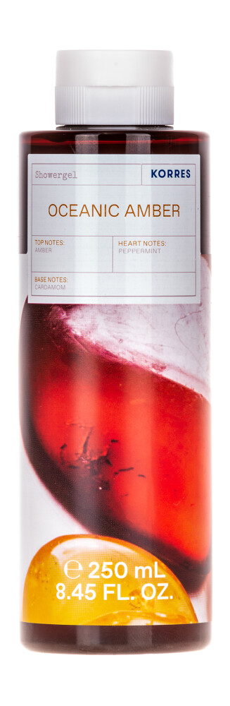 Гель для душа с ароматом кардамона и мяты Korres Oceanic Amber Shower Gel
