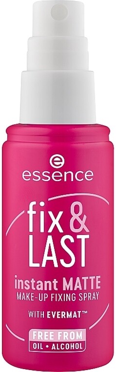 Фиксирующий спрей для лица Essence Fix & Last Instant Matte Makeup Fixing Spray