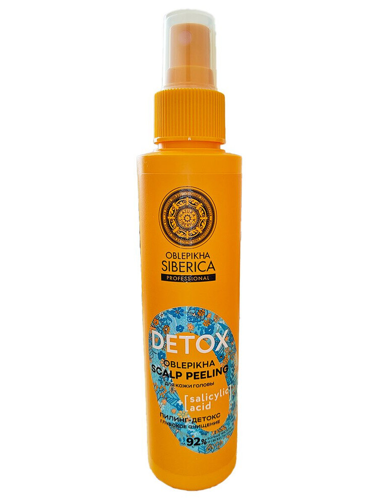 Пилинг-детокс глубокое очищение Natura Siberica Oblepikha Siberica Detox Oblepikha Scalp Peeling