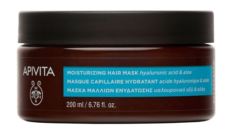 Увлажняющая маска для волос с гиалуроновой кислотой Apivita Eхpress Beauty Hair Mask Hyaluronic Acid Moisturizing