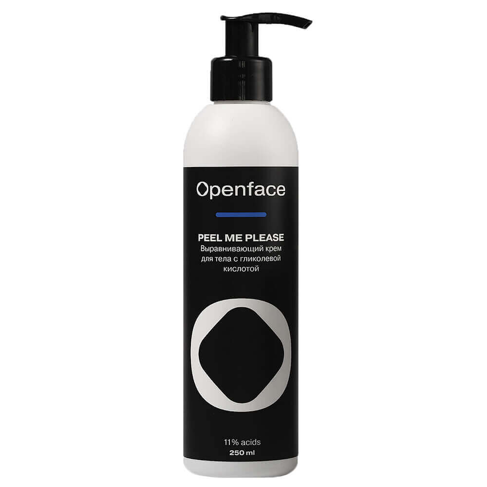 Выравнивающий крем для тела с гликолевой кислотой Openface Peel Me Please