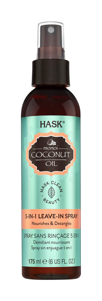 Несмываемый спрей для волос 5-в-1 с кокосовым маслом Hask Coconut Oil 5-in-1 Leave-in Spray