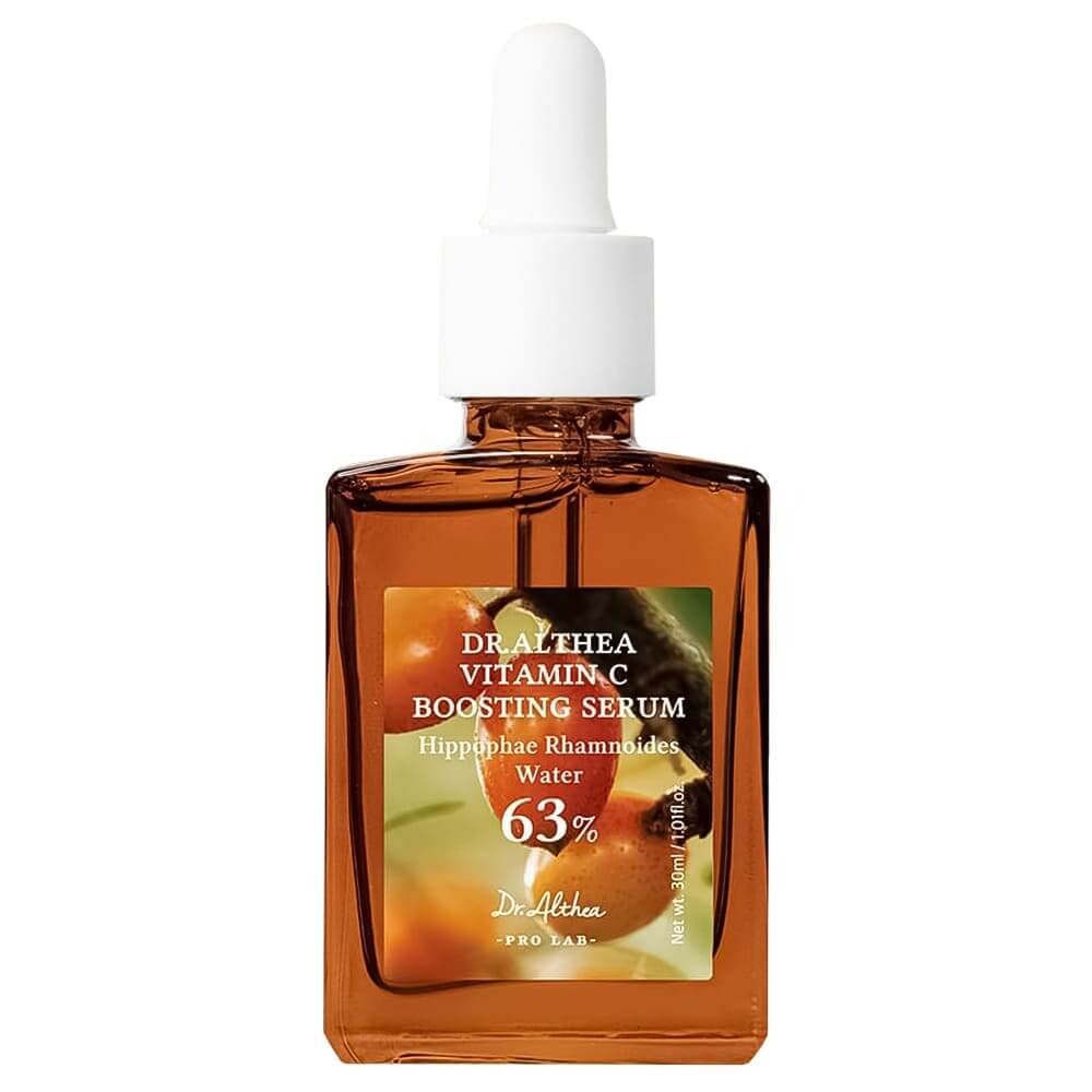  Укрепляющая бустер-сыворотка для лица с облепихой Dr. Althea Vitamin C Boosting Serum 63%