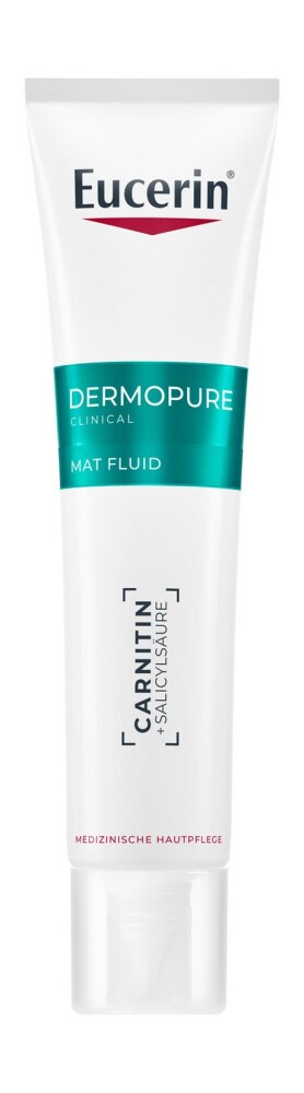 Увлажняющий матирующий флюид с ликохалконом для проблемной кожи лица Eucerin Dermopure Mat Fluid