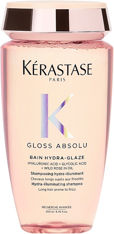  Увлажняющий шампунь-ванна для блеска длинных, непослушных волос Kerastase Gloss Absolu Bain Hydra-Glaze Shampoo