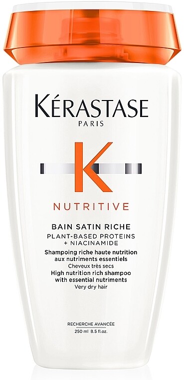 Насыщенный увлажняющий шампунь-ванна для очень сухих волос Kerastase Nutritive Bain Satin Riche Shampoo