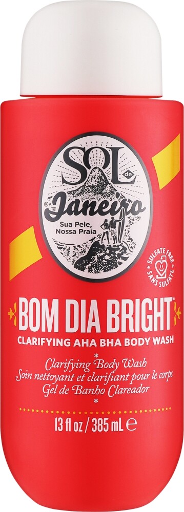Гель для душа Sol De Janeiro Bom Dia Bright Clarifying AHA BHA Body Wash