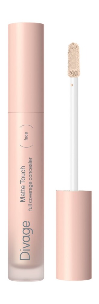 Divage Matte Touch Full Coverage Concealer – Консилер для лица с полуматовым финишем