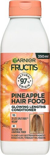 Бальзам-ополаскиватель для длинных, тусклых волос Garnier Fructis Pineapple Hair Food Conditioner