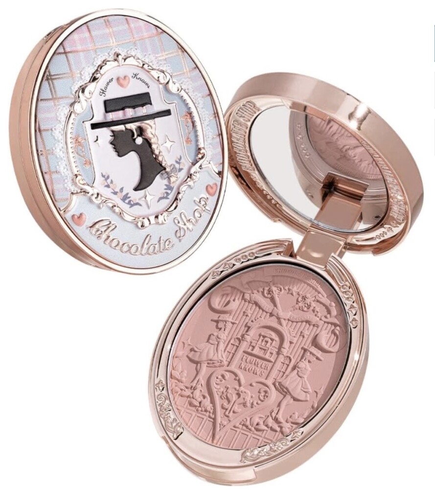 Румяна Flower Knows Chocolate Series Embossed Blush