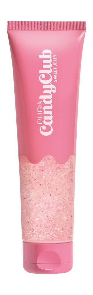 Желейный гель для умывания лица с бетаином и сорбитолом Pupa Сandy Сlub Sweet Jelly Foaming Gel Face Cleanser