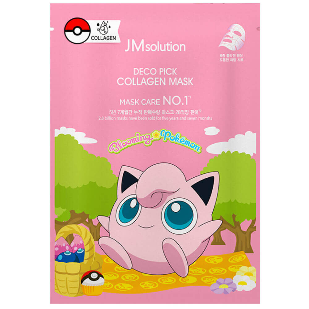 Укрепляющая тканевая маска с коллагеном JM Solution Deco Pick Collagen Mask