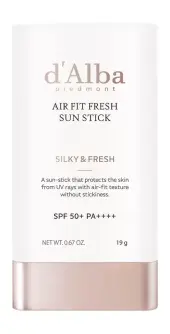 Солнцезащитный стик для лица и тела D'Alba Air Fit Fresh Sun Stick SPF 50+ PA++++