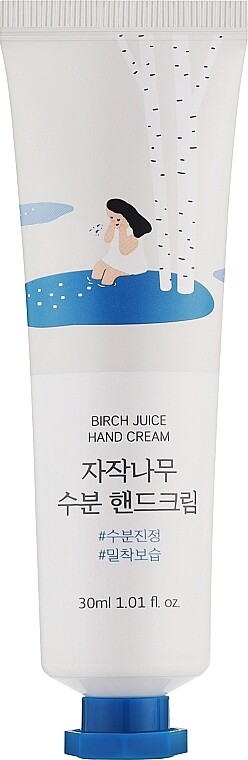 Увлажняющий крем для рук с берёзовым соком Round Lab Birch Juice Hand Cream
