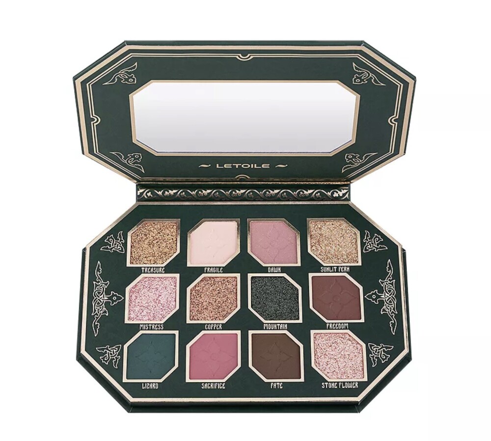 Палетка теней для век Л'Этуаль Selection Malachite Maid Eyeshadow Palette 