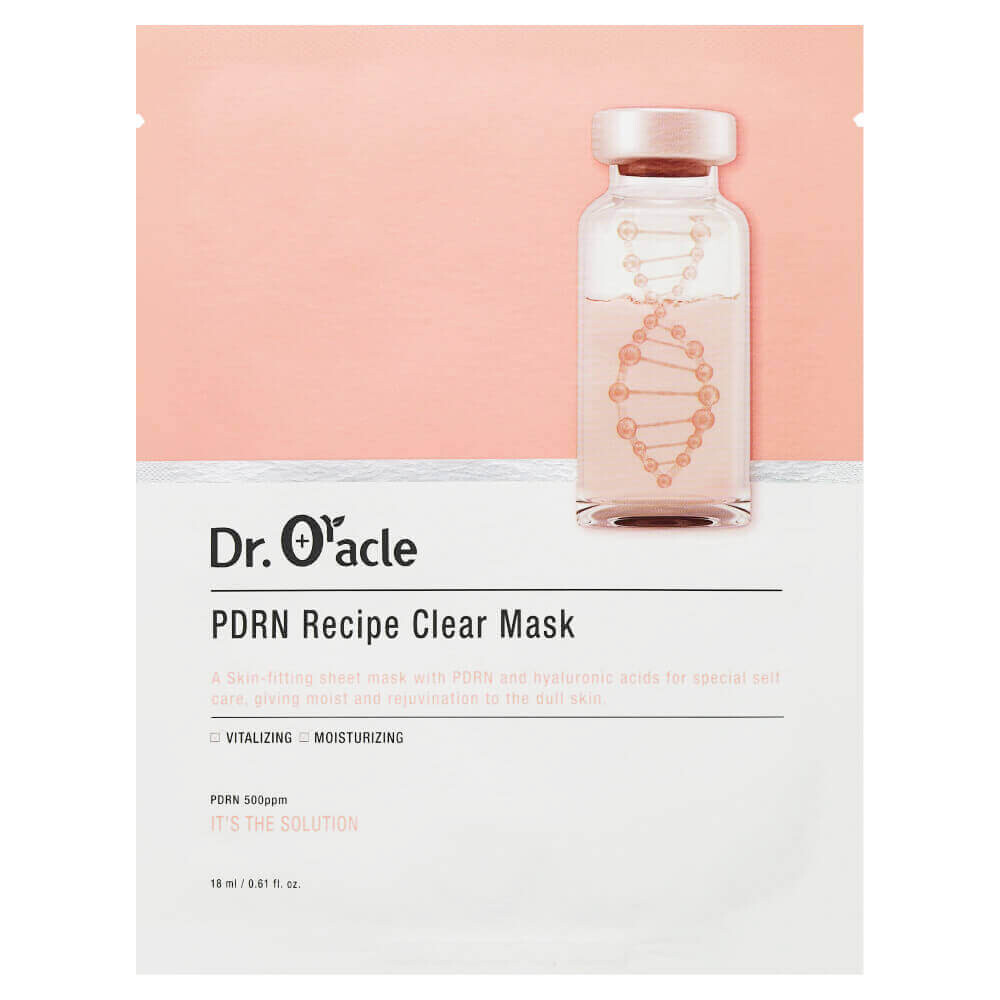 Ультратонкая тканевая маска для сияния кожи Dr. Oracle PDRN Recipe Clear Mask 
