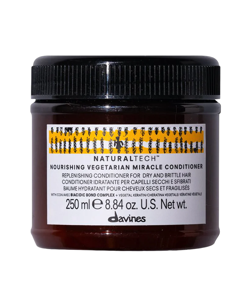 Питательный кондиционер для волос Davines NaturalTech Nourishing Vegetarian Miracle Conditioner
