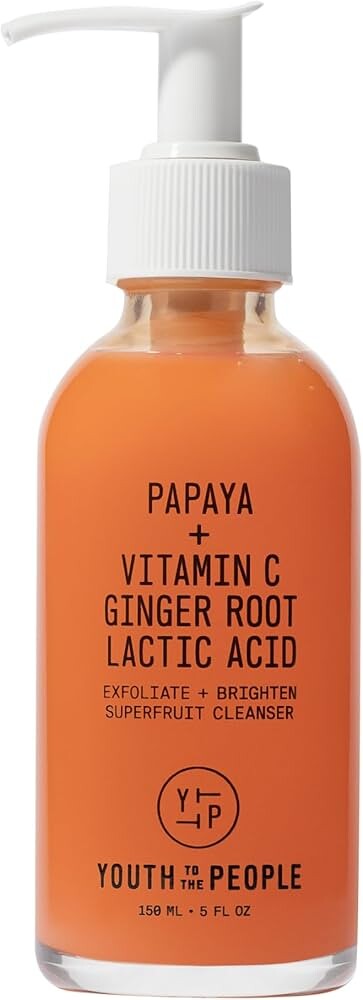 Гель для умывания Youth To The People Papaya + Vitamin C Ginger Root Lactic Acid Superfuit Cleanser