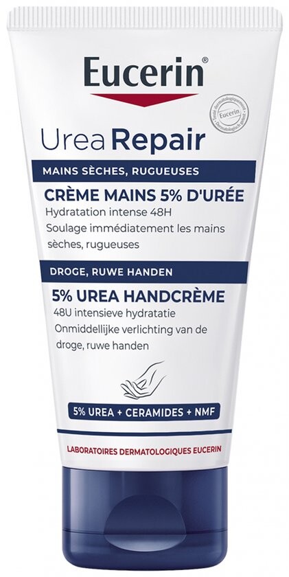 Увлажняющий крем для рук Eucerin 5% Urea Repair Hand Cream