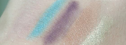 Shu Uemura Morphorium Blue Palette, лимитированная палетка из весенней коллекции - свотчи, упаковка, качество