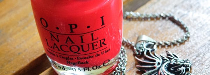Укрощение красного дракона. OPI Big Hair Big Nails