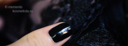 Illamasqua Nail Varnish Boosh - мой первый черный