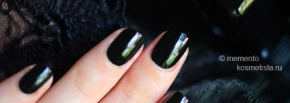 Illamasqua Nail Varnish Boosh - мой первый черный
