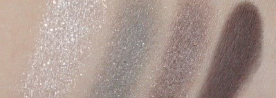 Палетка теней Eye Color Quad  #05 Silvered Topaz от Tom Ford, свотчи, макияж