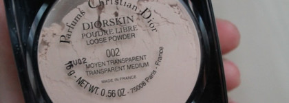 Dior Diorskin Poudre Libre #002 Transparent Medium