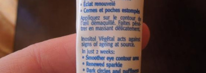 Yves Rocher серия Inositol Végétal Интенсивный Разглаживающий Крем для Контура Глаз и Дневной Крем с Эффектом Обновленной Кожи