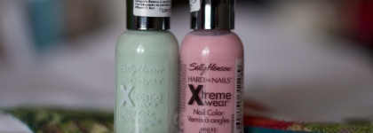 Маленькие помощники весны Sally Hansen Xtreme Wear #83 First Blush и #340 Mint Sorbet