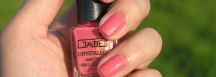Золотисто-коралловый песок Ga-De Crystallic Matte Nail Color в оттенке 52 Coral Sand