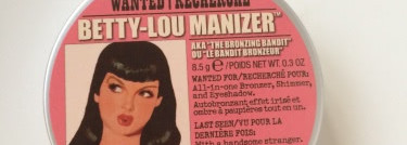 Бронзер-луминайзер Betty-Lou Manizer от TheBalm