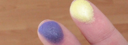 А так хотелось ярких красок... Тени Inglot Double Sparkle 491 и AMC 41