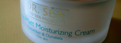 Дневной уход Dr. Sea Oil-Free-Matt Moisturizing Cream  Cucumber & Dunaliela