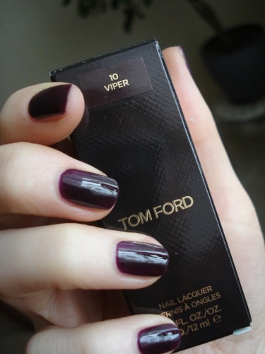 Tom Ford Nail laquer 09 Plum Noir & Tom Ford Nail laquer 10 Viper