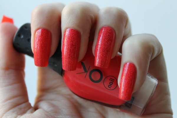 Nail Look realsugar. Красный красавец