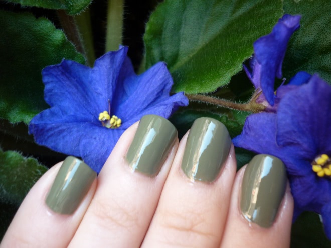 Милитари сдержанность с Beyu Long Lasting Nail Lacquer 275