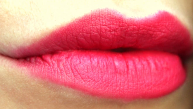 MAC retro matte lipstick в оттенке All fired up