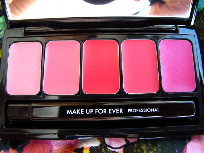 Rouge Artist Palette Палетка губных помад # 02 холодный розовый