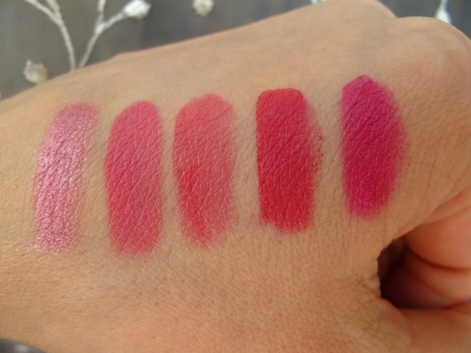 Rouge Artist Palette Палетка губных помад # 02 холодный розовый