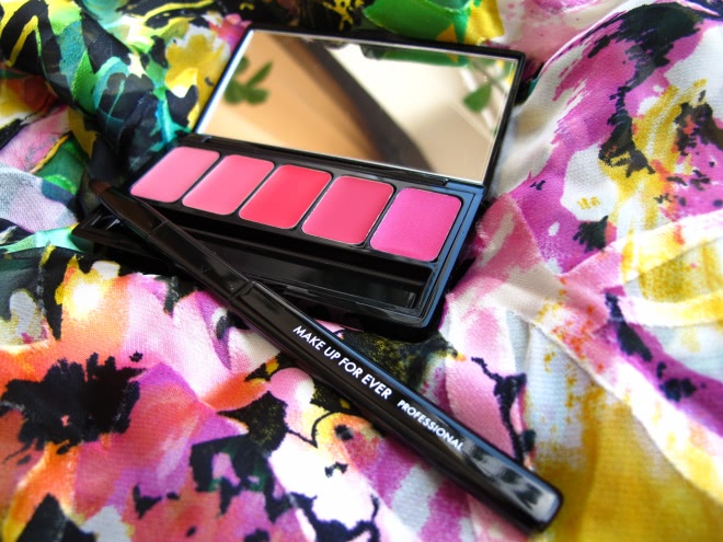 Rouge Artist Palette Палетка губных помад # 02 холодный розовый