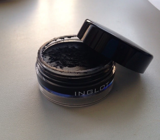 Гелевая подводка Inglot eyeliner gel #77