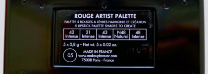 Палетка помад Make up for ever Rouge Artist Palette № 5 Red