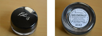 Rimmel waterproof gel eyeliner by Kate